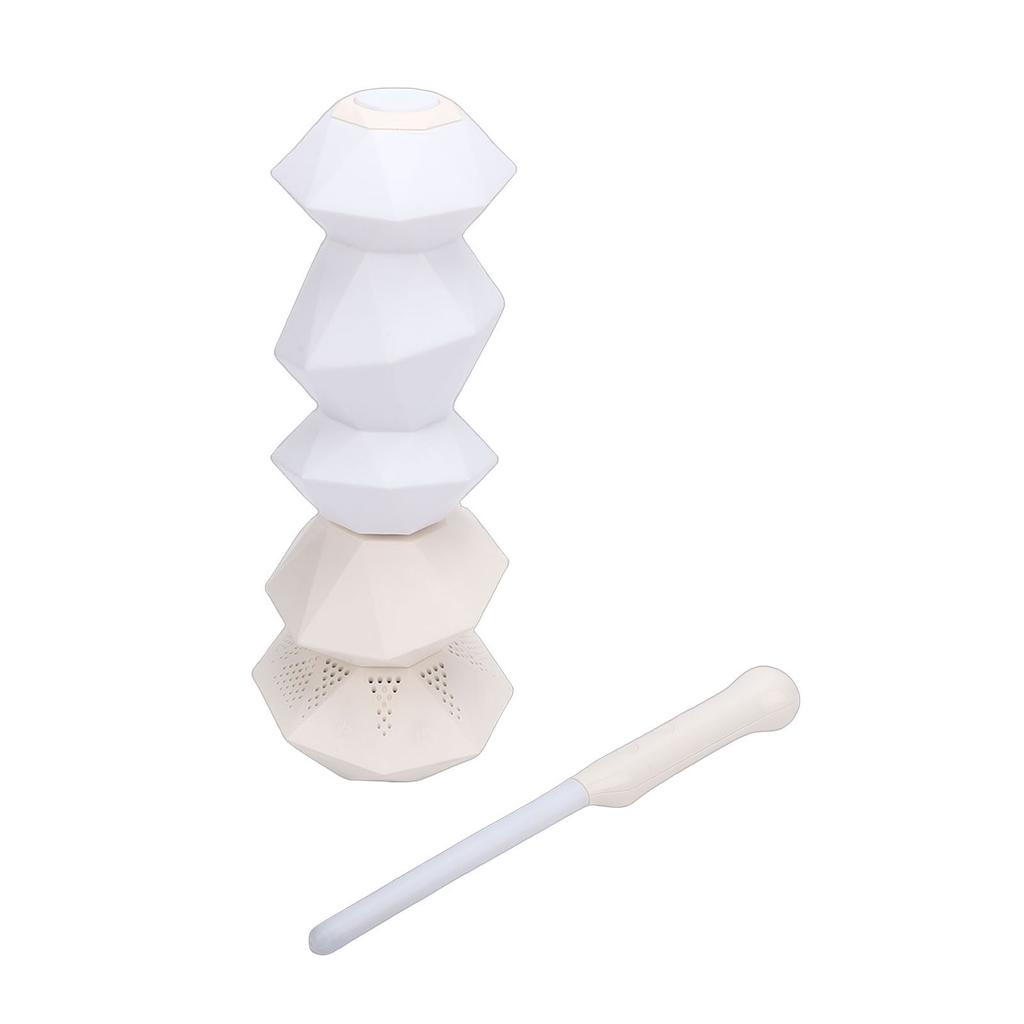   Speaker Ambient Light Multicolor Changing Bedside Lamp 360 Degree Rotating with Wand Control for Home Decor