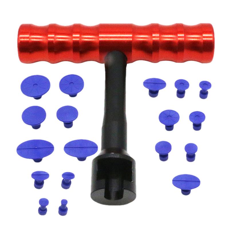 Car Dent Puller Kit T-Bar Dent Puller Kit Auto Dent Puller with Suction Cups Dent Lifter Puller Car Dent Repair Dent Remover for