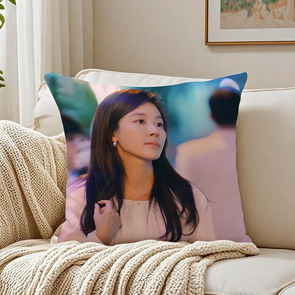 actor gentle KKim Haneul Cushion Cover Pillowcase Antidustmite living Room Sofa Decor Cushion Room