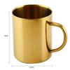 400ml Stainless Steel Double Wall Mugs Coffee Cup Creative Water Cup with Handle Heat Insulation Beer Mug Drinkware