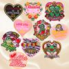 5 /12pcs Set Netherland Oeteldonk Emblem Embroidered Patches 12 Constellation Patch Carnival For Netherland For Clothing Sew Diy 