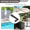 Umbrella Replacement Parts Umbrella Handle Replacement Adjustable Compact Canopy Accessories Replacing Crank Handle for Patio