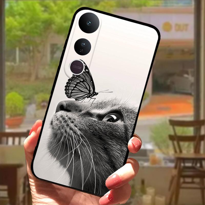 For Vivo V50 Lite 4G Case V2441 Cover Fashion Lion Painted Soft TPU Silicone Phone Case For Vivo V 50 V50Lite 5G V2440 Fundas