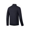 Saucony Stand Collar Long Sleeve Solid T-Shirt Men Tops Black SC2240129B-BK01