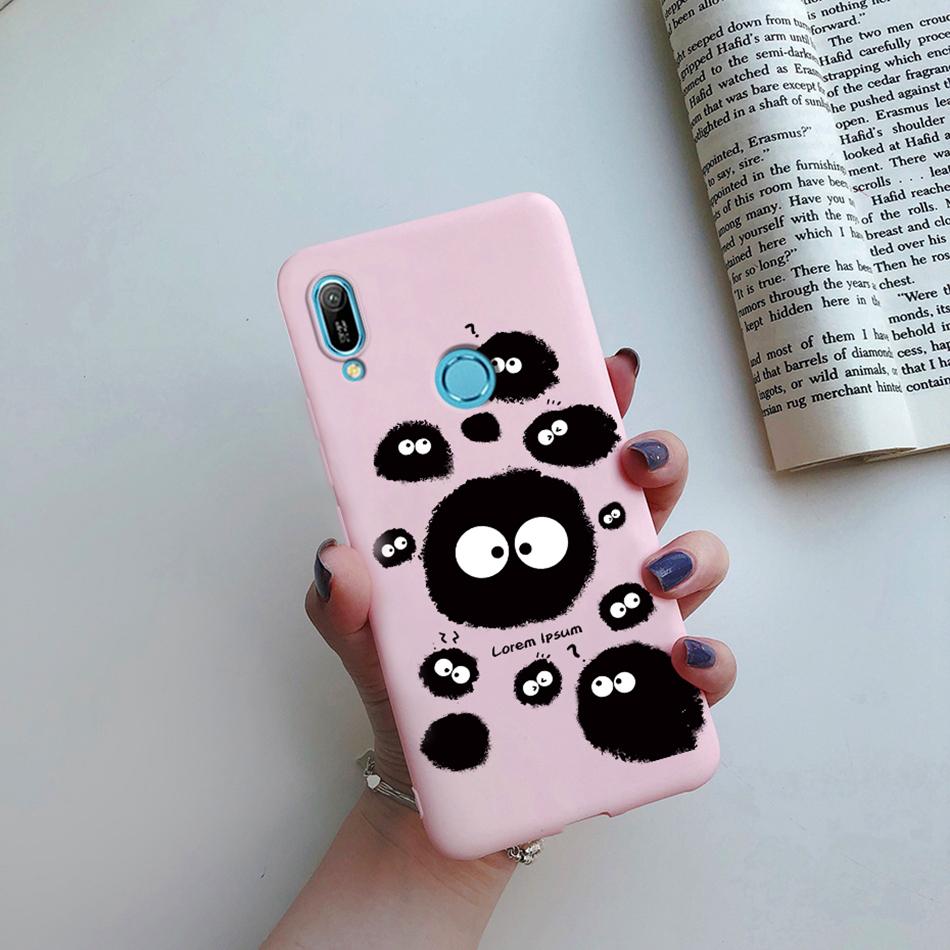 For Huawei Y6s 2019 Case Huawei Y9s Phone Case Fashion Flower Soft Silicone Back Cover For Huawei Y6 Pro 2019 MRD-LX2 Y 6S Etui