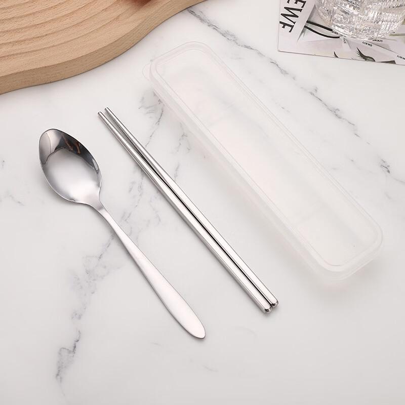 RuHan Portable Stainless Steel Kids Cutlery Set