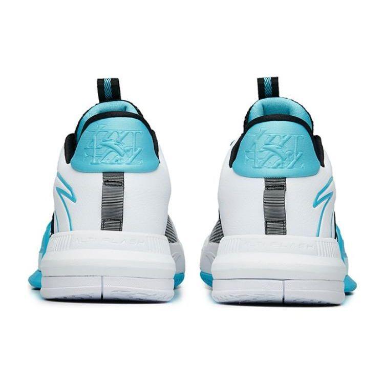 Anta Lightweight TD Durable Low-Top Basketball Shoes Men Sneakers Black Blue White 112221618-1