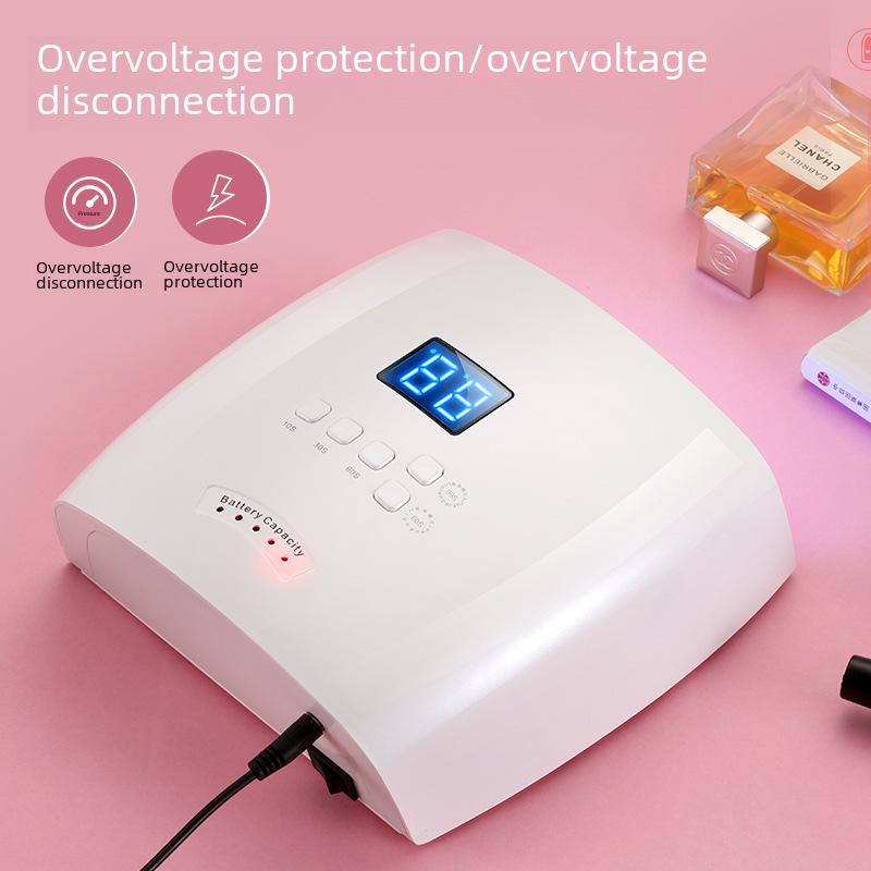 Wireless S10 Rechargeable Smart LED UV Nail Therapy Lamp