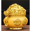 1 BUC din rășină o găleată de aur o pușculiță ornamente mici decor pentru casă sufragerie dormitor decorațiuni foaier feng shui
