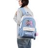 26 English Letter K-Pop Printed Backpack for Teenger Student Girl Boy Schoolbag Bookbag Kid Gift Women Large Capacity Waterproof Travel Bag Mochila