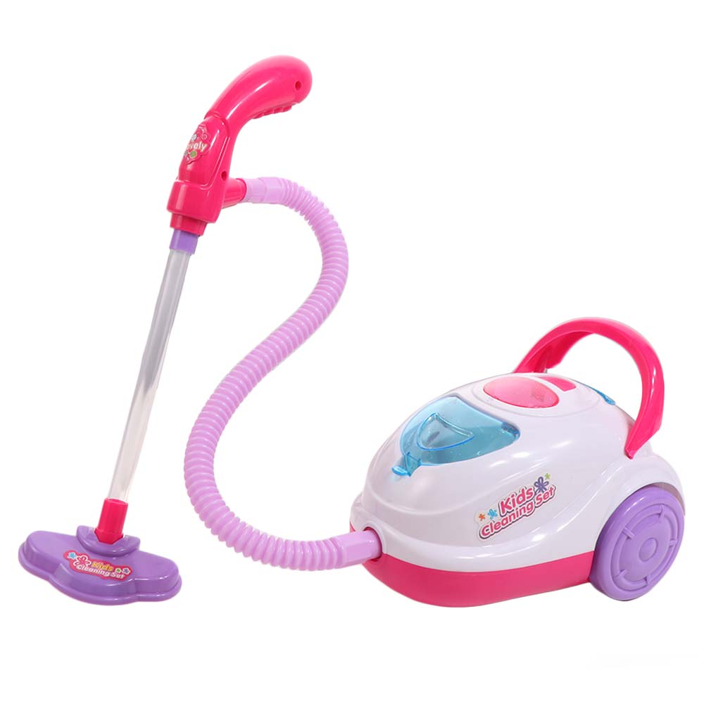 Household Cleaning Electric Vacuum Toy with Sound Light Pretend Play Toys  Boys Girls