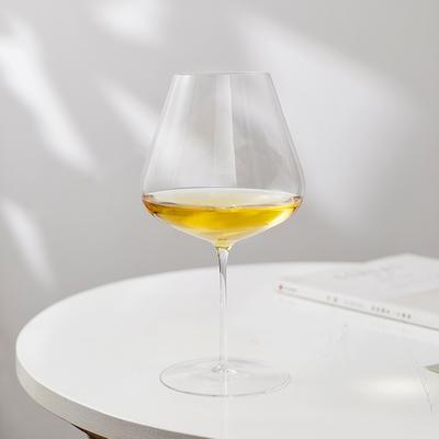 32.4 (fl.oz) Calice Pancia per Vino Bianco Ultrasottile Calice Master Fatto a Mano Bicchiere da Vino Rosso Cristallo Bicchiere Borgogna 2 Pezzi - Soffiato a Bocca