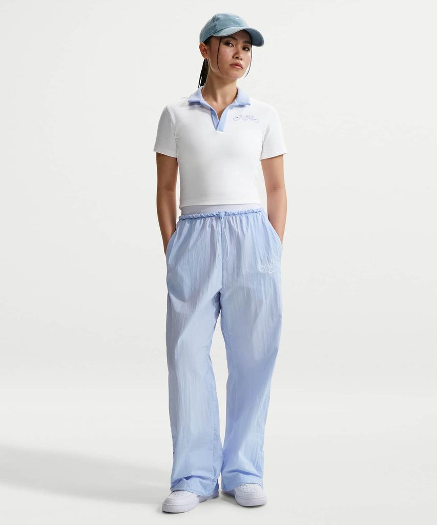 Nike Sportswear Short Sleeve Polo Crop Top W - White / Ir7565-100