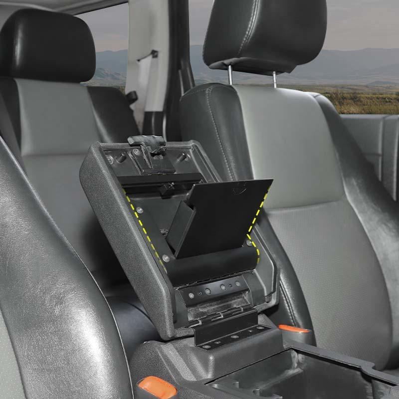 Car Armrest Storage Box Organizer ABS Plastic Container For Jeep Grand Cherokee 2007-2010 Interior Stowing Tidying Accessories