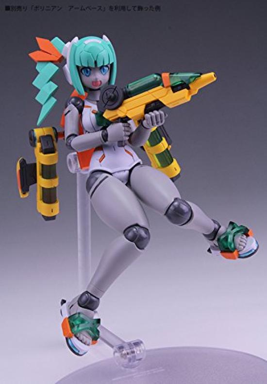 Polynian Mel PVC ABS Painted Movable Figure (Gray Fresh) Non-scale &