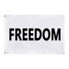 Freedom Flag Garden Charlie Banner with Grommets Outdoor Fade-Resistant Patriotic Flag for Deck Patio Porch Backyard Decoration