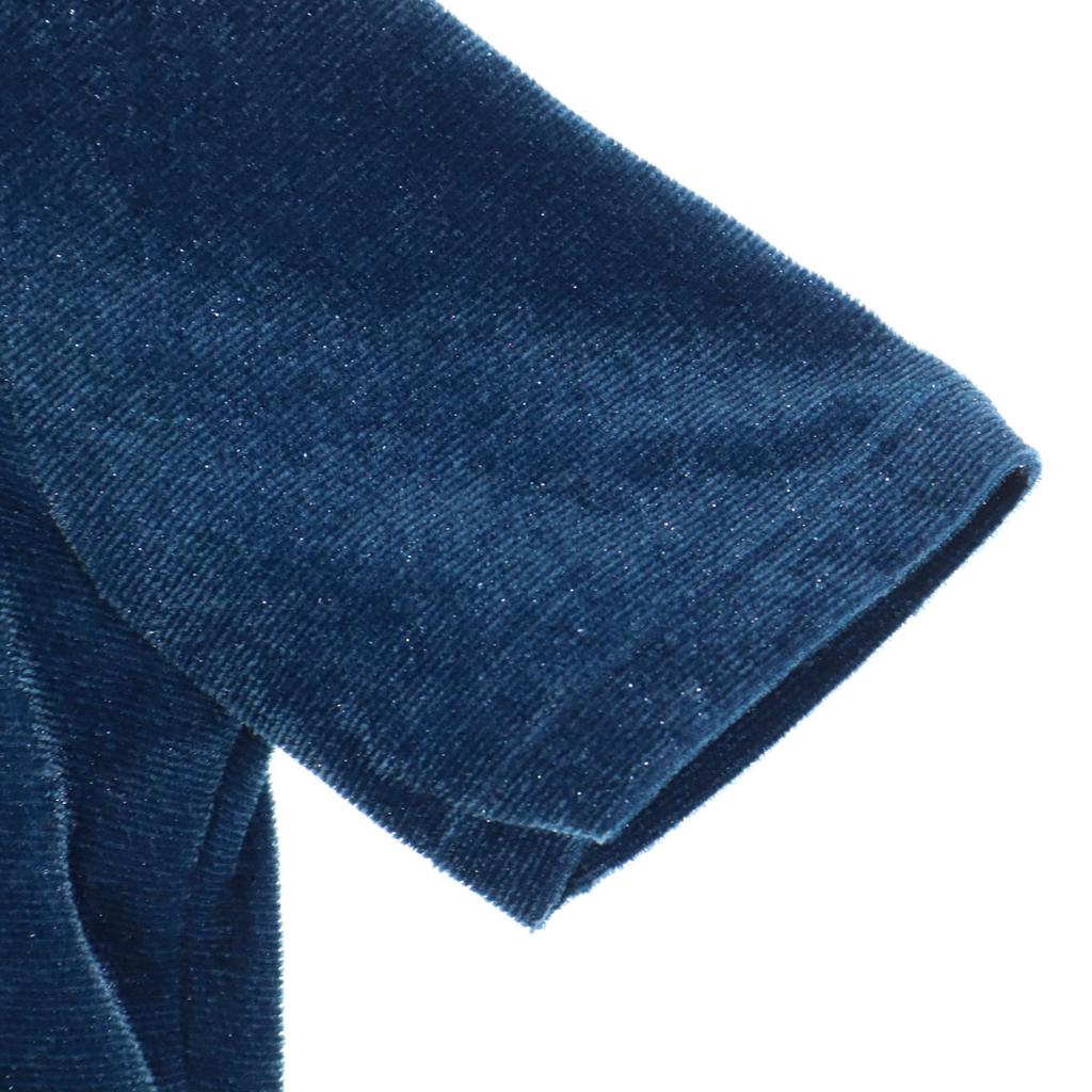 MAX&CO Short Sleeve Cut 40 Blue Navy Blue Max Mara Women Used