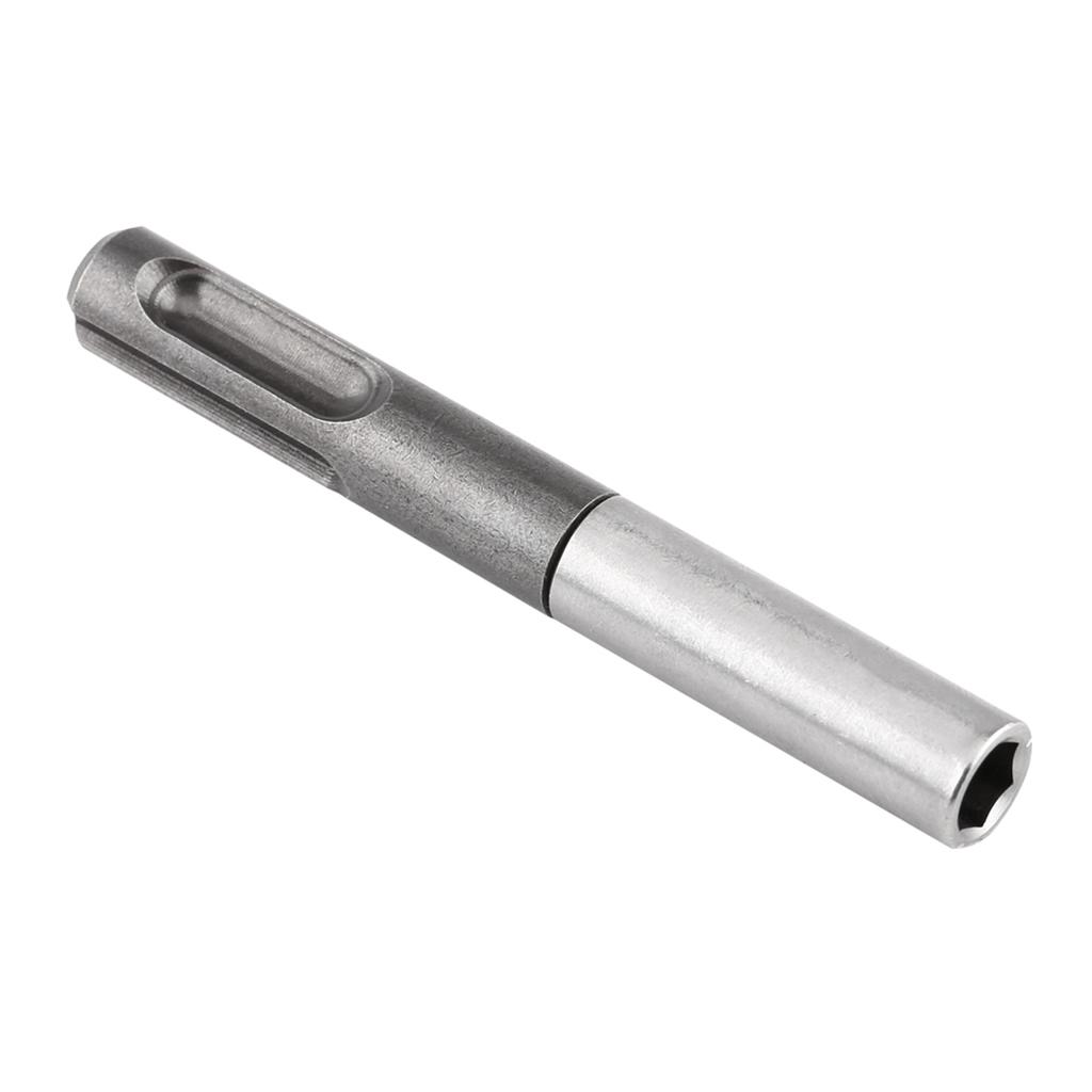 SDS Plus Shank To 1/4" Hex Socket Adaptor And 1/4"3/8"1/2" Square Drill Bit Extension Connector