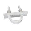 Set of Nut Baffle Pipe Clamp: U-Shaped Bolt, Plastic Screw, Acid & Alkali Resistant, Corrosion-Proof Fixing Buckle