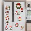 Christmas Car Refrigerator Decorations Reflective  Santa Deer Magnet Ornaments Xmas New Year Holiday Home Decor