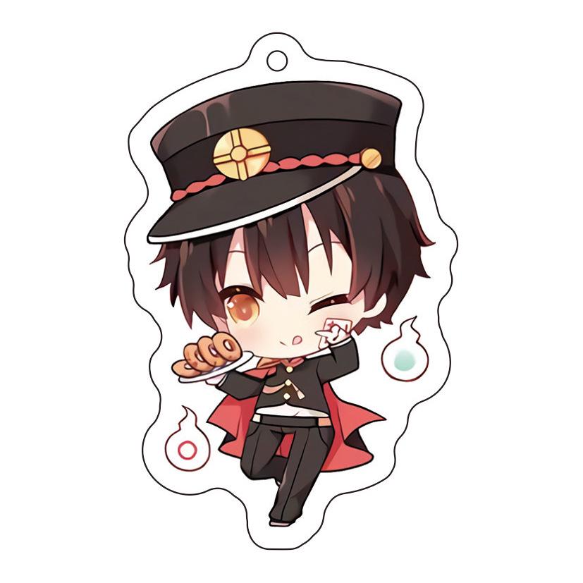 Toilet-bound Hanako-kun Keychain: Mitsuba Backpack Charm & Nene Acrylic Pendant