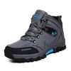 Brand Men Winter Snow Boots Waterproof Leather Sneakers Super  Warm Men's Boots Outdoor Male Hiking Boots Work Shoes Size 39-47