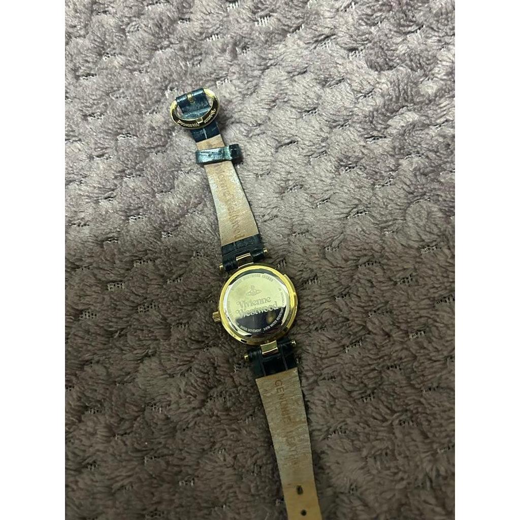 Used Vivienne Westwood Watch Orb Navy Gold