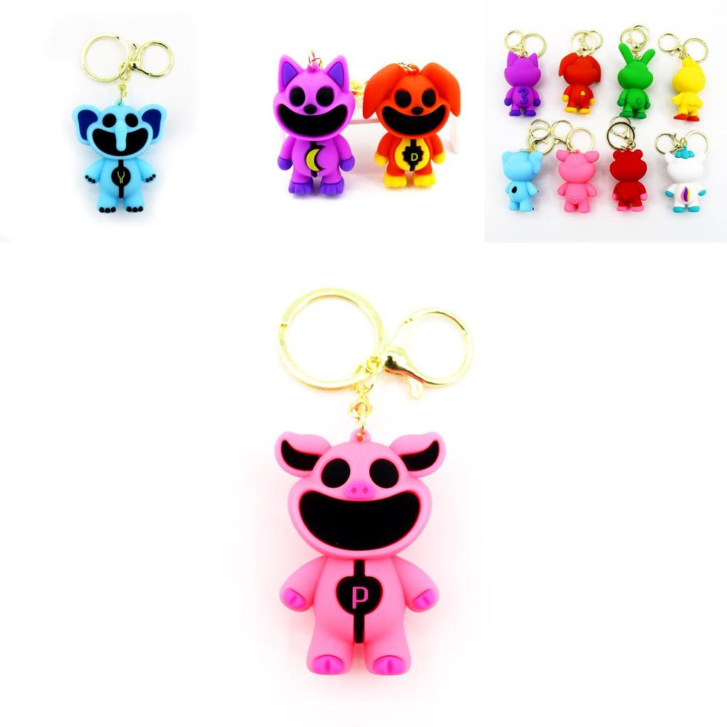 Smilingcritters Bobi Game Time 3 Festive Cartoon Keychain For Various Occasions And Holidays