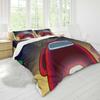 Among Us, 3D Digital Printing Three-Piece Set, Four-Piece Quilt Set.