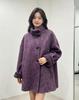 2026 Autumn/Winter Retro High-End Stand Collar Wool Coat