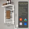 Household Intelligent Constant Temperature Drying Bathroom Towel Bar Touch Control Storage Rack Electric Towel Rack