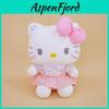 Cute Striped Bow Dress Plush Toy Doll For Kids And Collectors