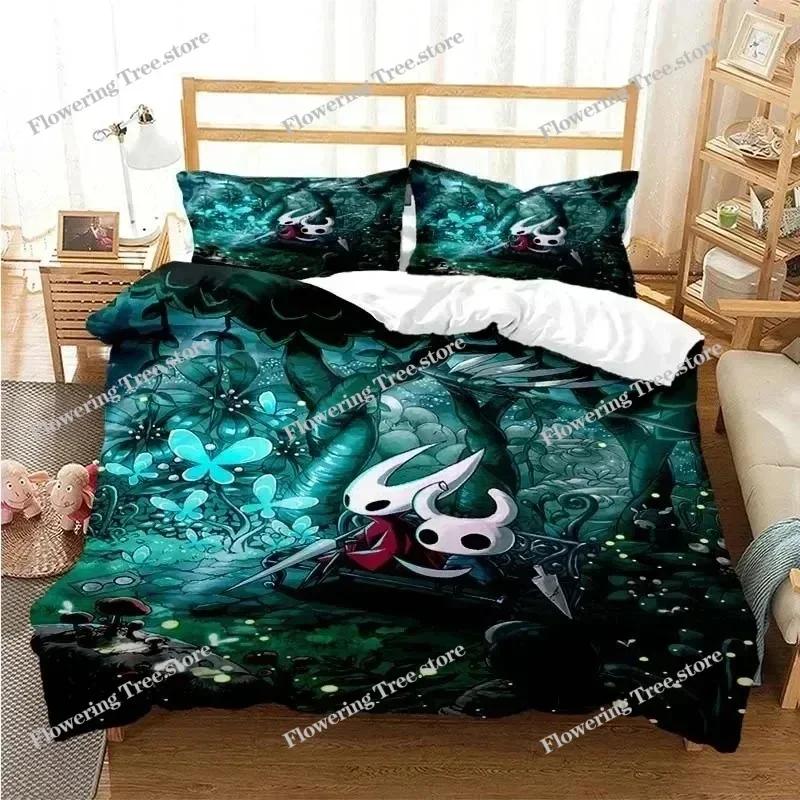3D Printing Game Hollow Knight Bedding Set Duvet Cover Comforter Bed Single Twin Full Queen Youth Girl Boys Gift Home Textiles