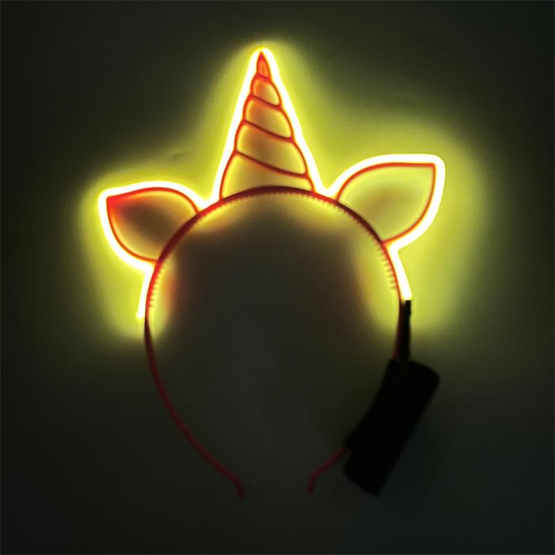 Illuminated Cat Ear Headband for Parties and Events