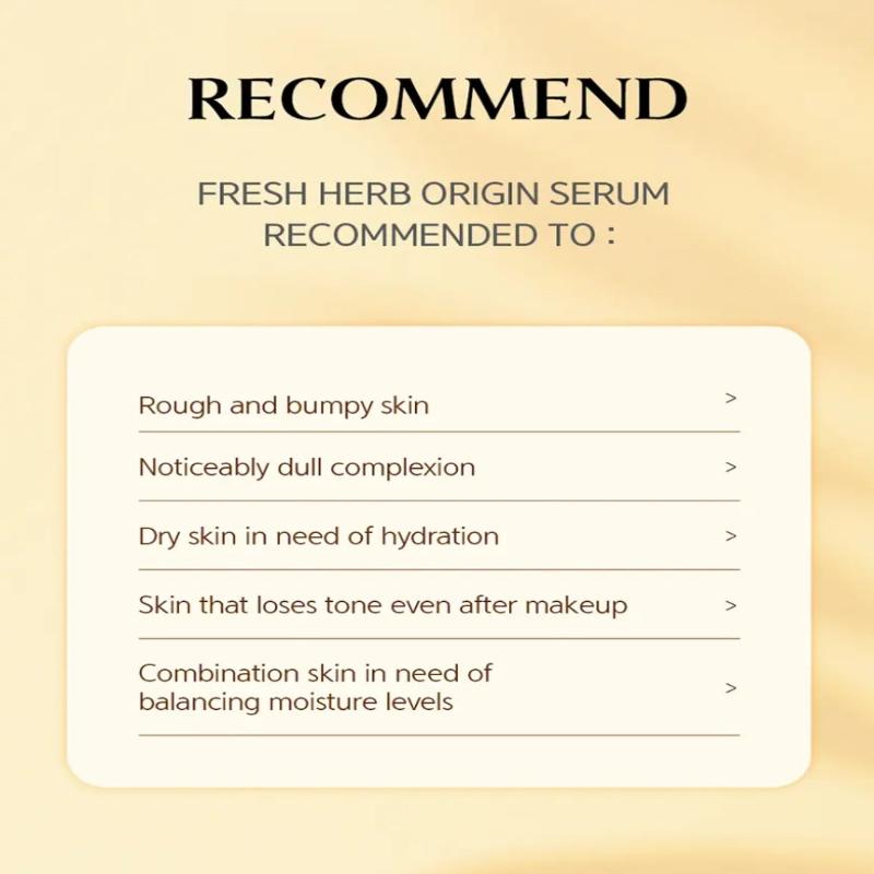 Nacific Fresh Herb Origin Serum 50ml | Pore Care & Radiance