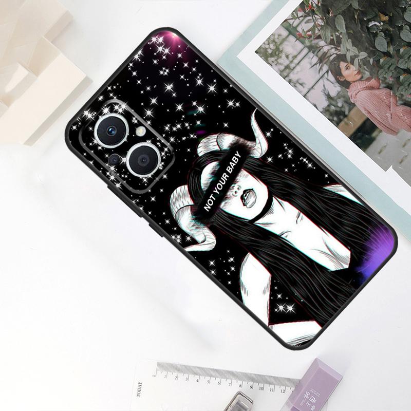 Aesthetic Devil Woman Bad Girl Case For OPPO Reno 8 7 6 5 4 Lite 10 Pro 11F 4Z 5Z 8T OPPO Find X2 X3 X5 Lite X6 Pro Cover