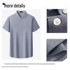 FIRS Men's 80-Count Super Soft Non-Iron Pure Cotton Short-Sleeve Shirt