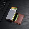 Men's Anti-Theft Magnetic Aluminum Card Holder Wallet