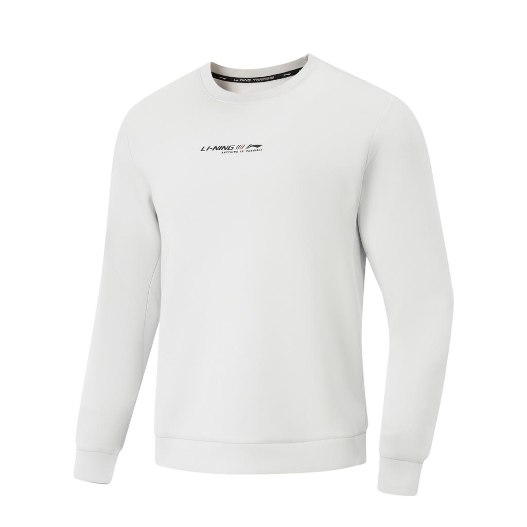 Sweat-shirt Li Ning Fitness Series Col Rond Logo Homme sweat-shirt AWDW059-5