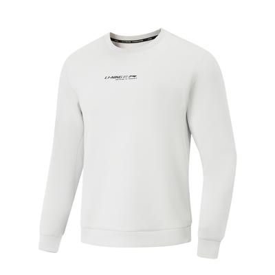 Li Ning Fitness Series Round Neck Logo Sweatshirt Men Sweatshirt AWDW059-5
