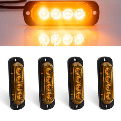 X-STYLE Yan İşaret Lambası, LED, 12 V, 24 V, Amber, Kamyon, Römork, Araç Genişlik Işığı,