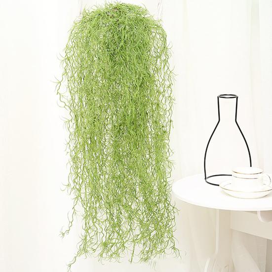 1/2/3/4Pcs Simulated Green Plants Handmade Artificial Labia Leaves No Maintenance Waterproof Garland Garden Decor