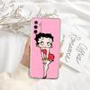 TR6 B-Bettys Art B-Boops Transparent Phone Case for Samsung Galaxy A04 A04S A14 A23 A34 A54 M23 M33 M52 M53