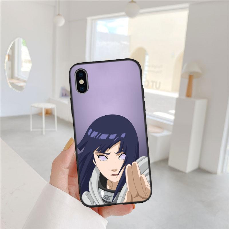 LO66 Naruto Hyuuga Hinata Soft Shell Phone Case for OPPO A3 Pro A72 A74 A76 A77 A77S A78 A79 A94 A95 A18 A40M A58