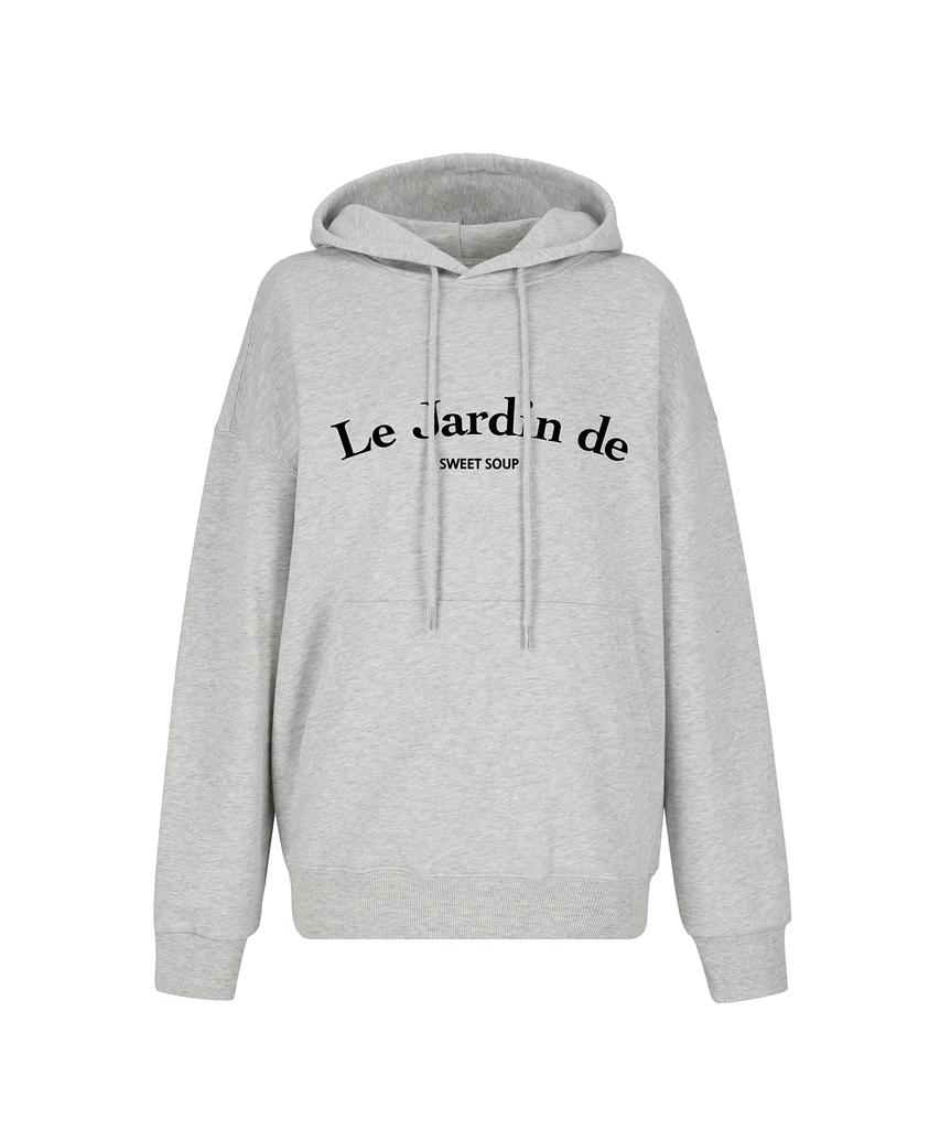 SWEET SOUP Lettering Oversized Hoodie Sweatshirt (Wcrltf3)