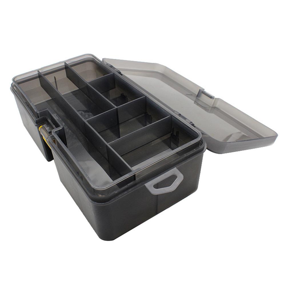 Portable Lure Tackle Box Removable Plastic Fishing Tackle Box Fake Bait Hook Fishings Gear Tool Storage Box For Fishing Bait