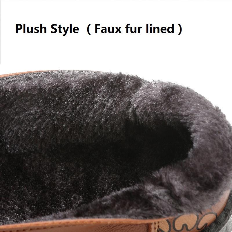 Chaussures décontractées en cuir pour femmes, mocassins à enfiler, en fourrure légère, chaussures de créateur, printemps