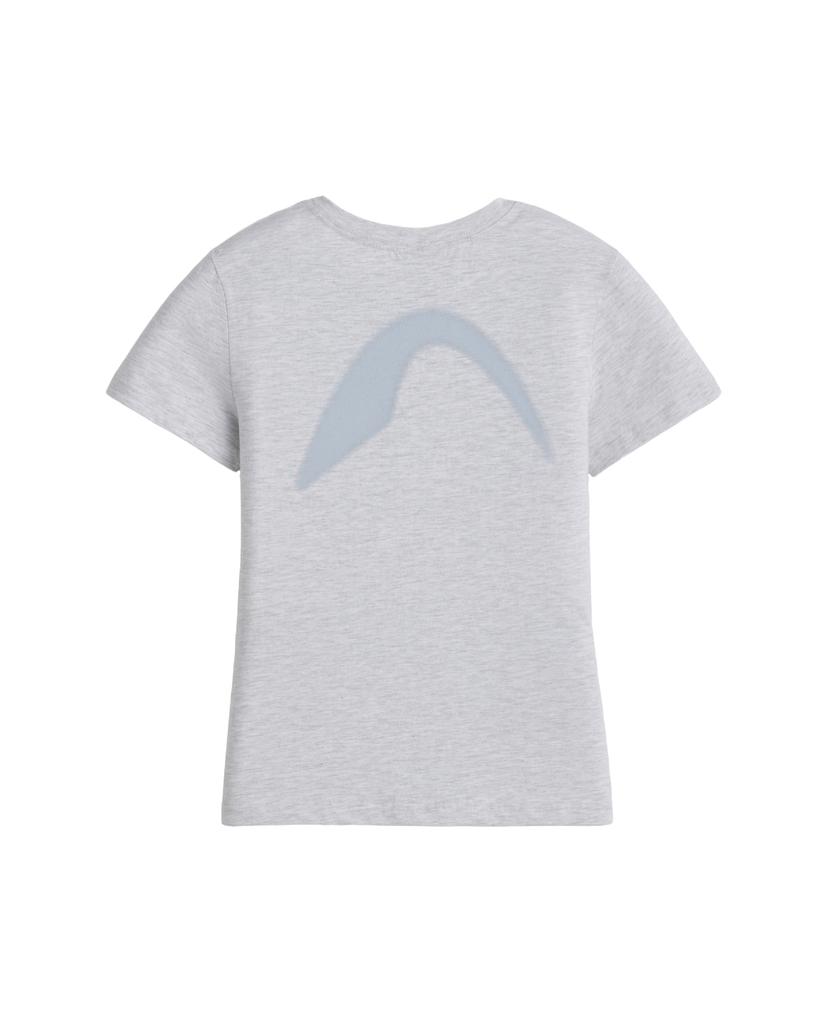 Jelosi (W) Zrs Spray Logo Tee (White Melange)