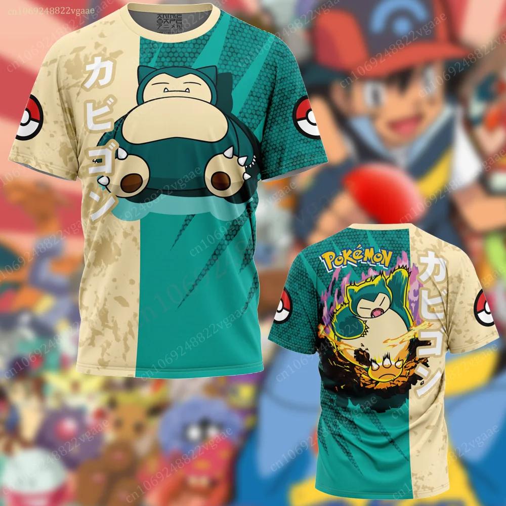 Summer Pikach T Shirt Kids  Pokemon Tshirt Girls Boys Short Sleeve Cartoon Tee Tops