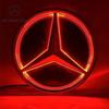 Autoaufkleber 2025 Heiß Für Benz Auto Frontgrill Logo Licht Spiegeloberfläche LED Abzeichen Emblem Leuchtendes Dekoratives Licht Für Mercedes Ben